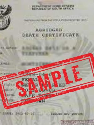 Abridged Birth Certificate